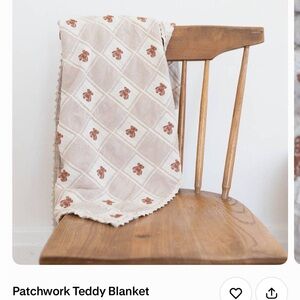 Patchwork Teddy Blanket baby